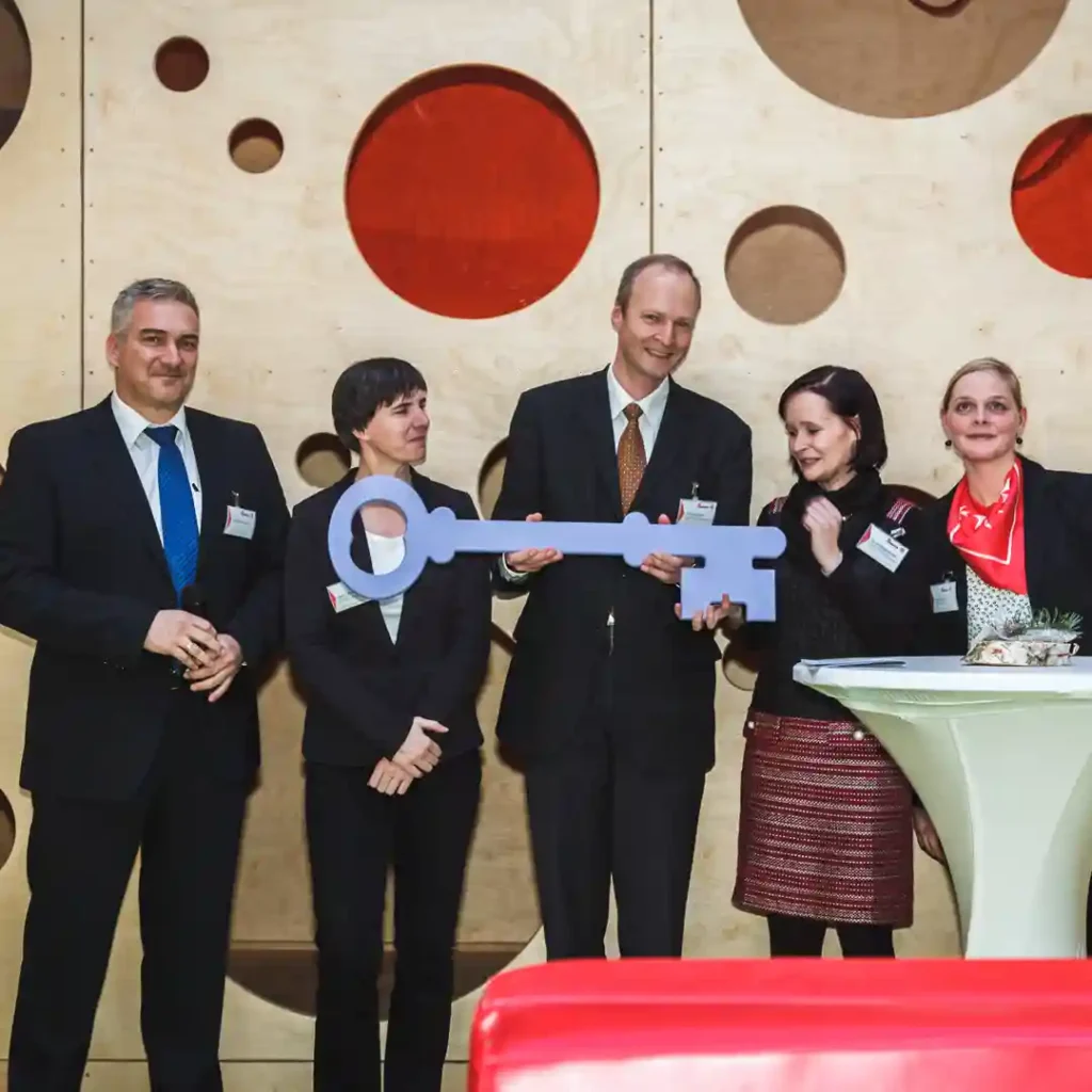Fotos der Eröffnung Familienzentrum Marcusgasse