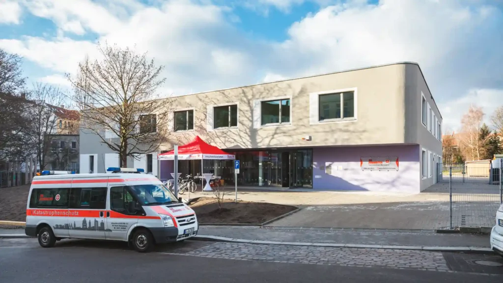Fotos der Eröffnung Familienzentrum Marcusgasse
