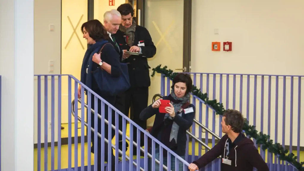 Fotos der Eröffnung Familienzentrum Marcusgasse
