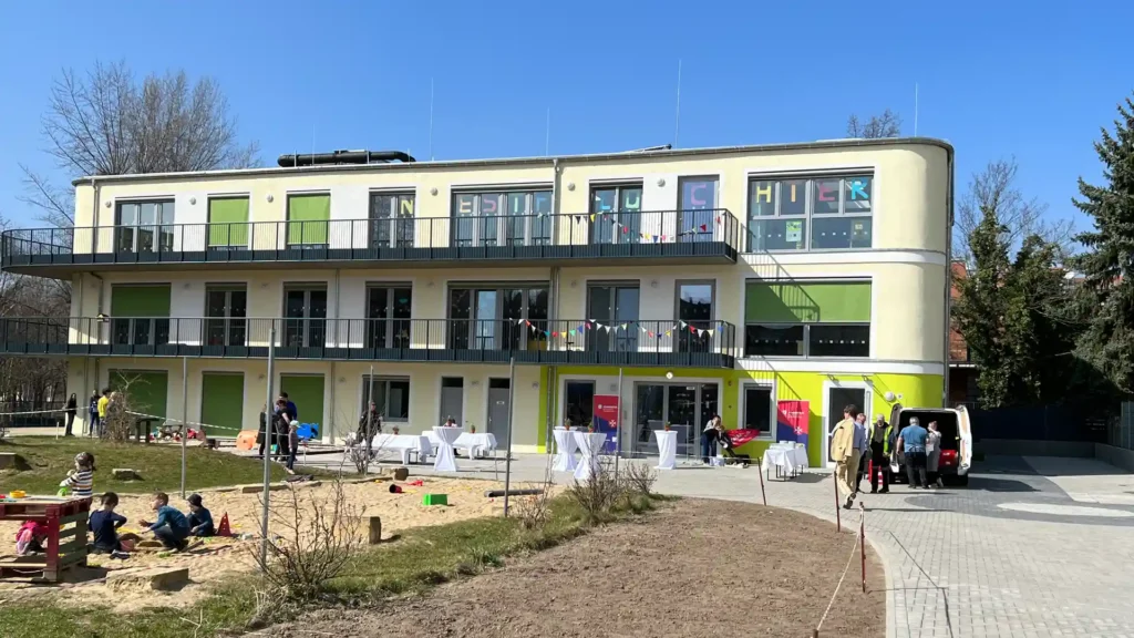 Erweiterungsbau Kita und Familienzentrum, Marcusgasse 9, Leipzig