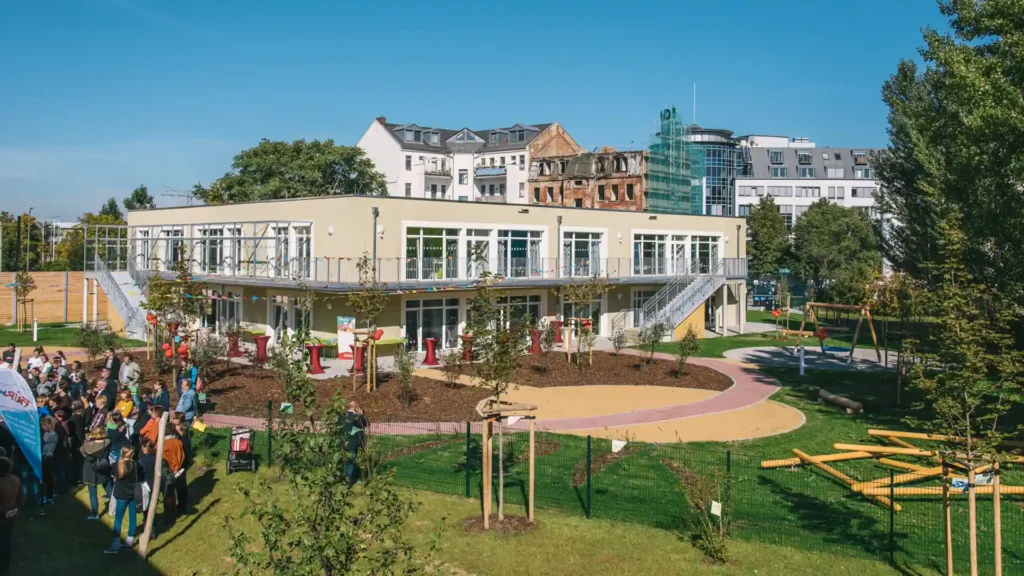 Eröffnung Kitas Kohlgartenstr. & Lutherstr., Leipzig