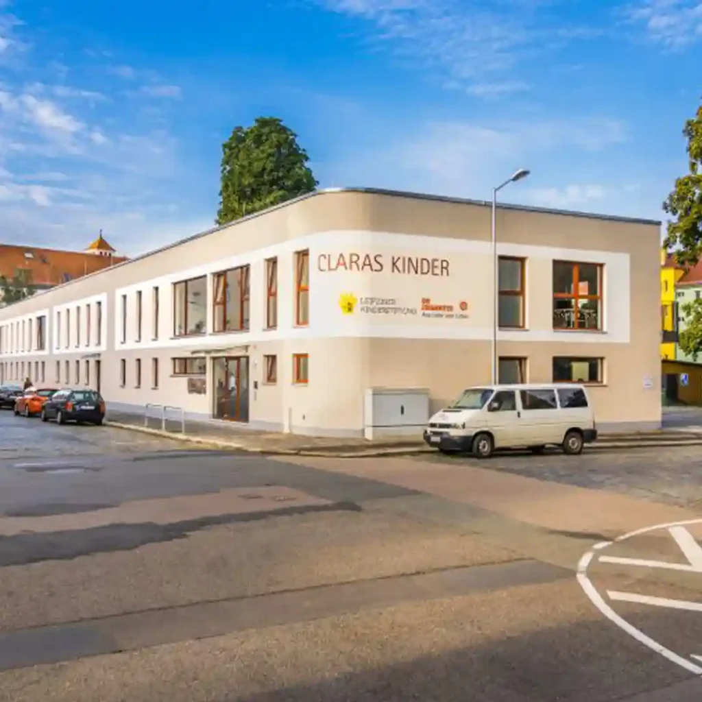 Neubau, Kita Claras Kinder in Leipzig, Aussenansicht