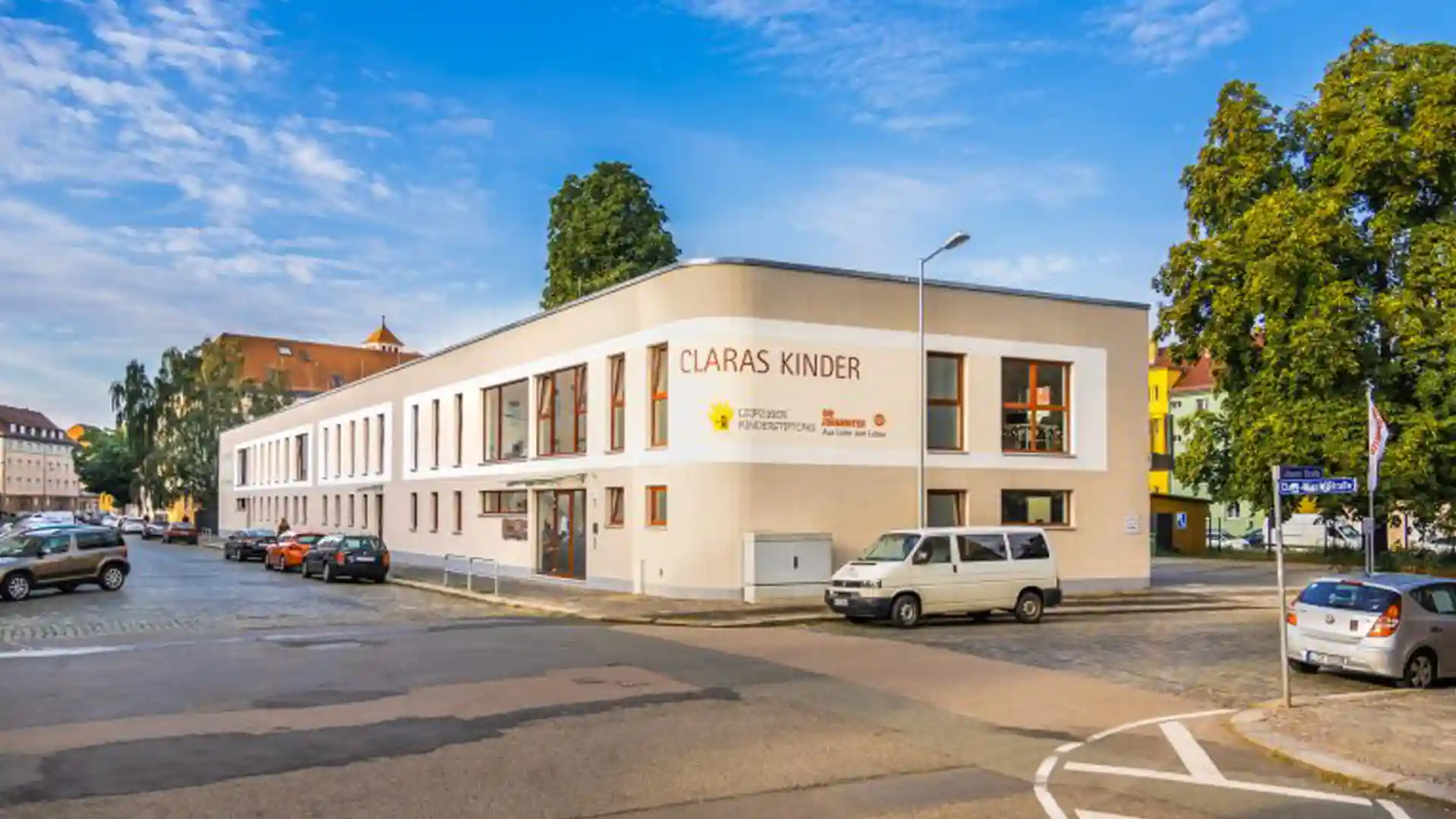 Neubau, Kita Claras Kinder in Leipzig, Aussenansicht