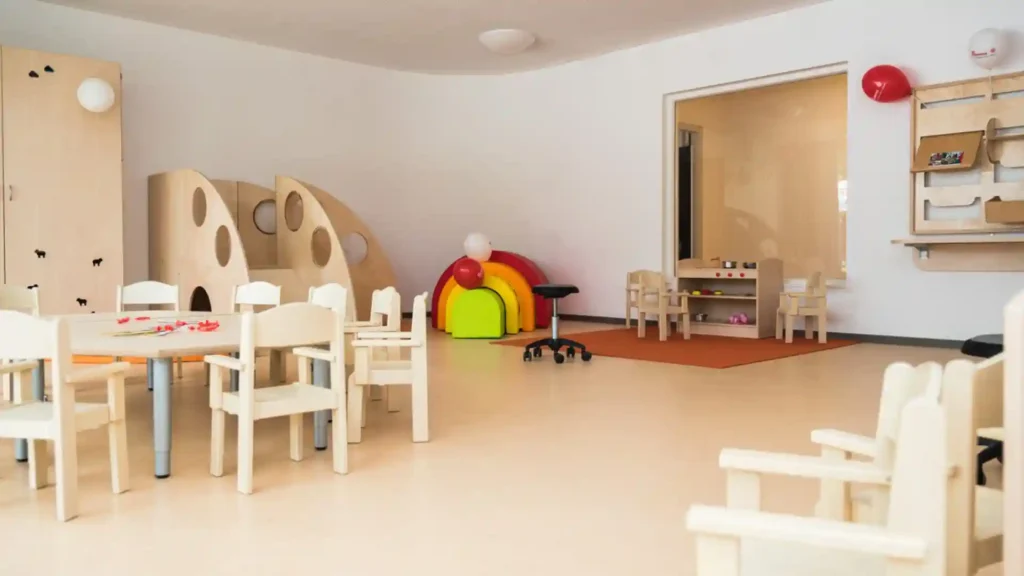 Neubau, Kita Claras Kinder in Leipzig, Inneneinrichtung