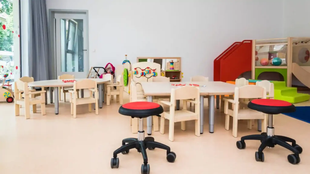 Neubau, Kita Claras Kinder in Leipzig, Inneneinrichtung