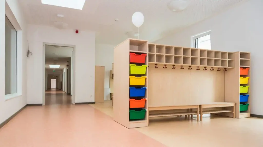 Neubau, Kita Claras Kinder in Leipzig, Inneneinrichtung